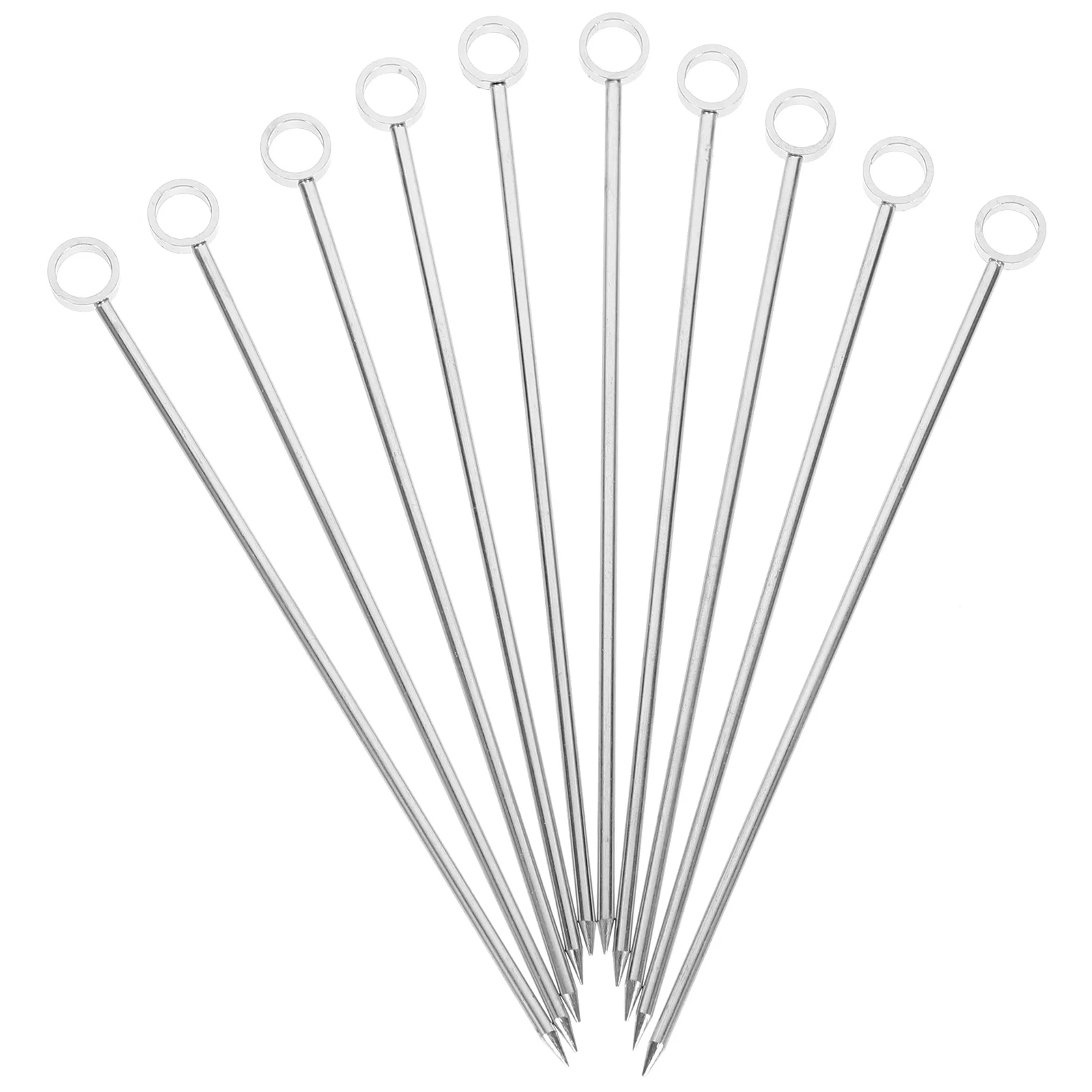 

Picks Cocktail Metal Fruit Pick Toothpick Skewers Sticks Appetizer Stickfood Drink Steel Toothpicks Party Garnish Stainless
