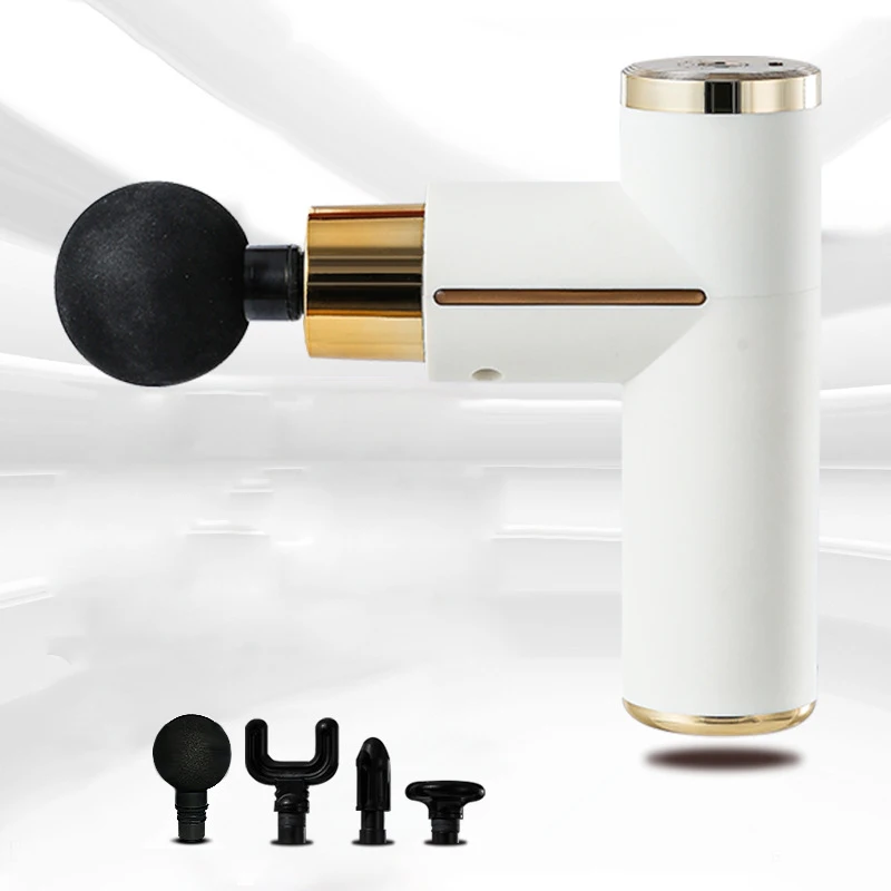

Deep Muscle Massage Gun Electric Massager Mini Fascia Gun Pistol For Body Neck Back Vibration Slimming Relaxation Pain Relief