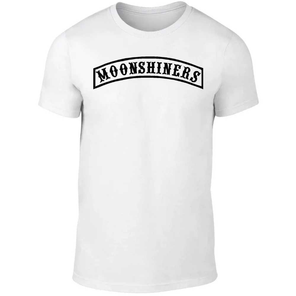Забавная хлопковая футболка Sutton Moonshine Hillbilly South Run с принтом попкорна модная