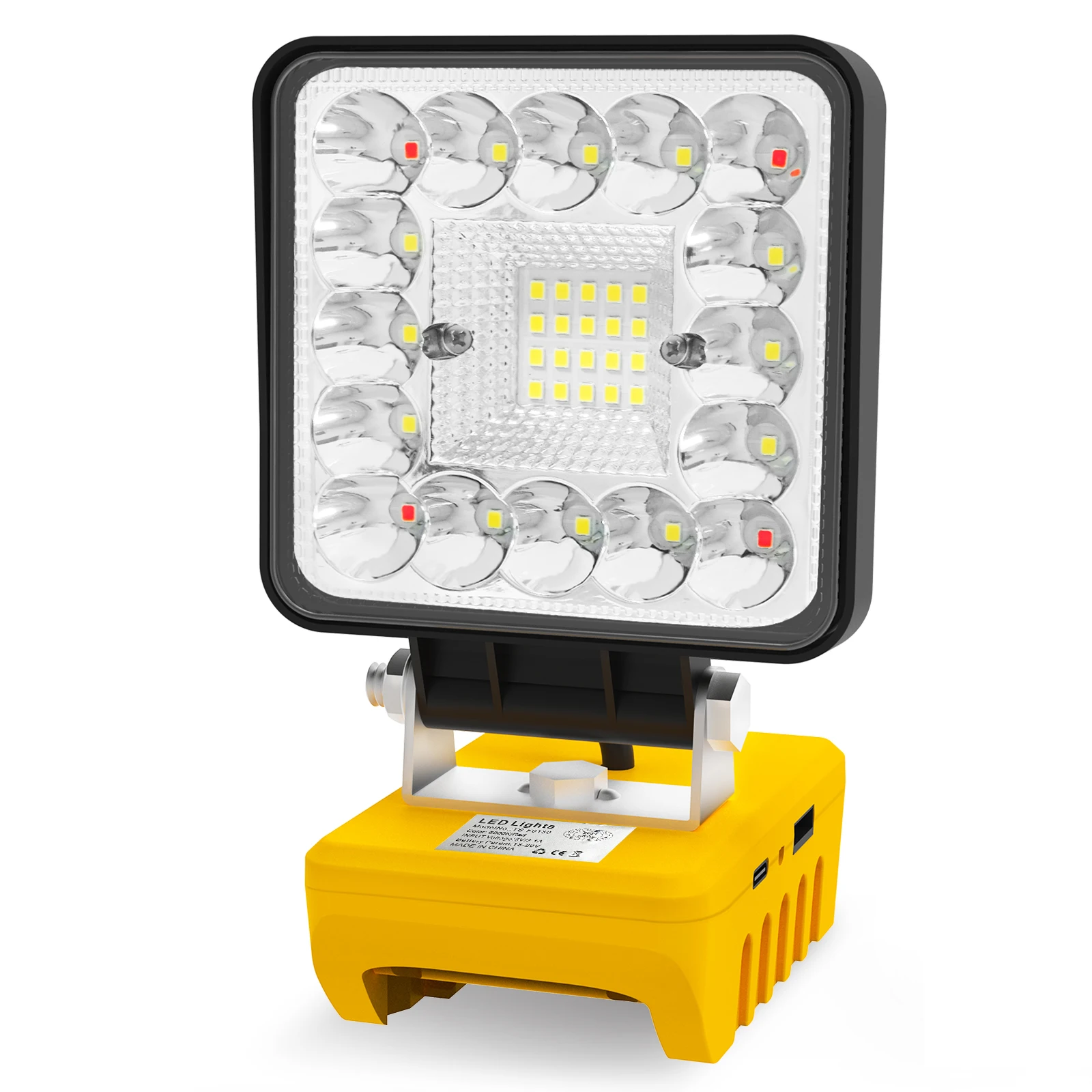 

Портативный фонарик T-SUNRISE 36 LED для аккумулятора DEWALT 18-20В