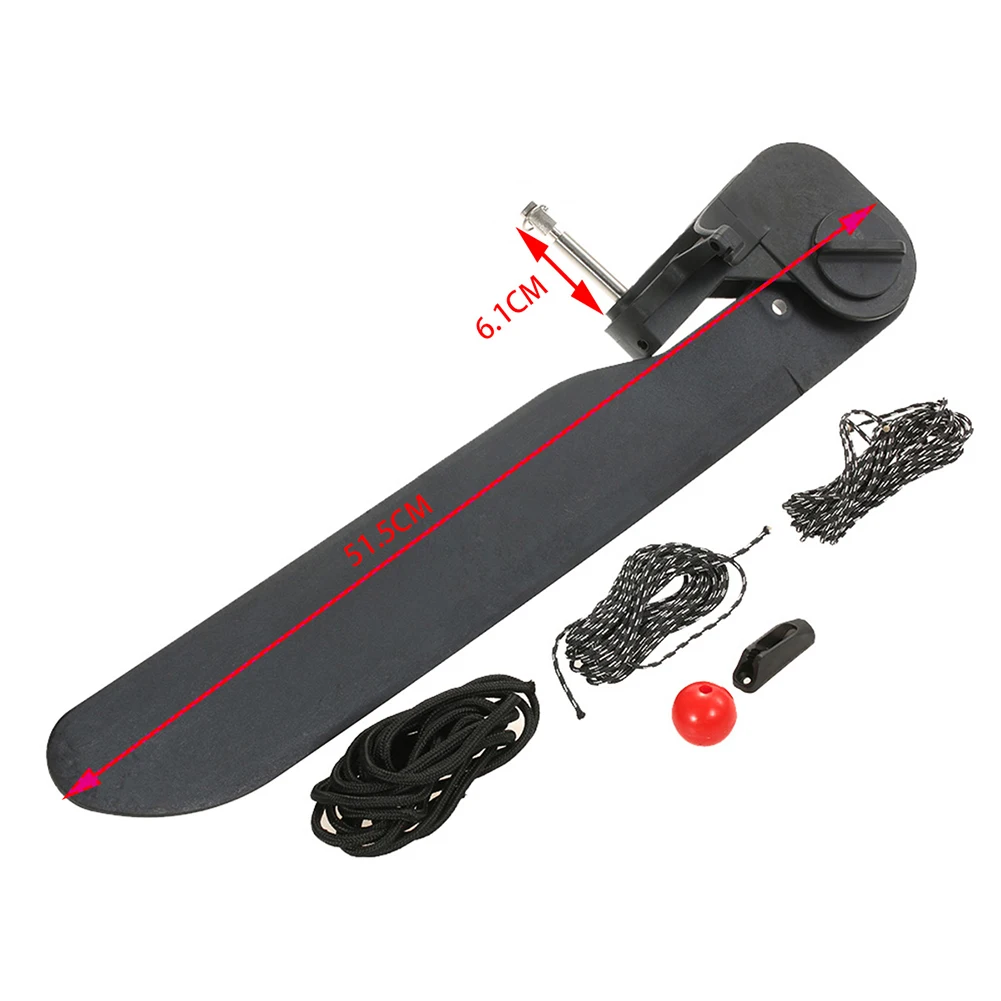 

Boat Tail Kayak Rudder Canoe Kayak Clip Buckle Direction Foot Control Steering System Tool Kits Thick Rope High Quality