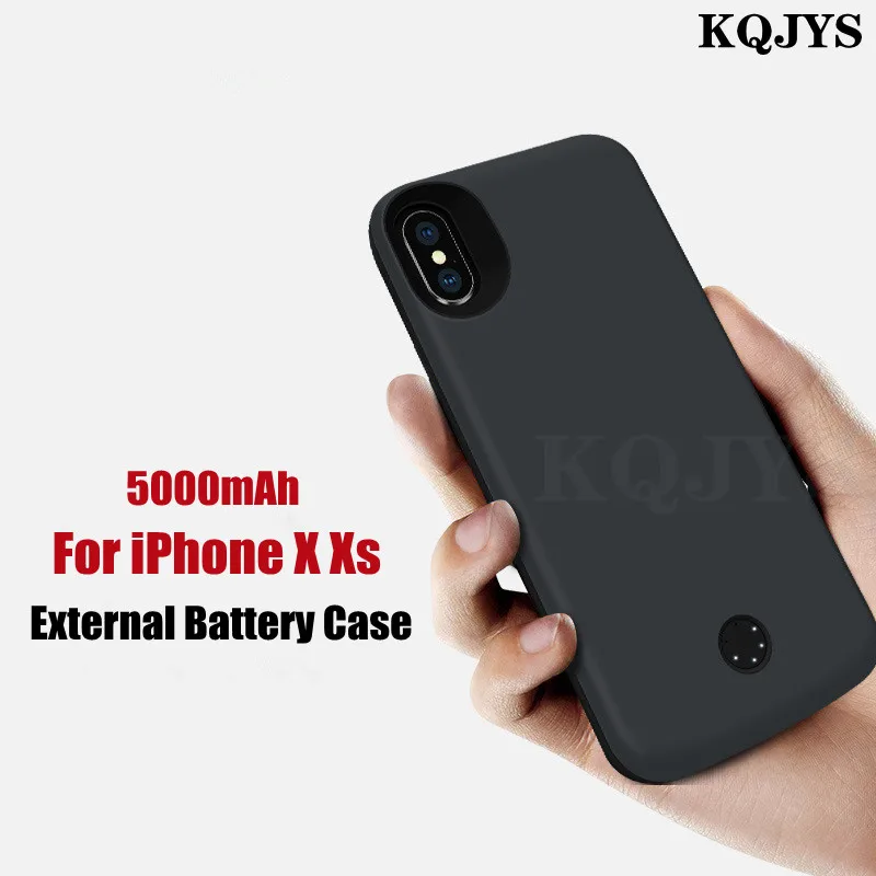 

KQJYS Portable Battery Charging Case For iPhone X Xs Battery Case External Power Bank Battery Charger Cases For iPhone X Xs
