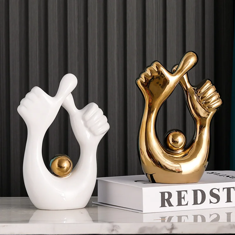 

Креативное керамическое украшение Dianzan, домашний кабинет, офисный стол, украшение, ручной подарок