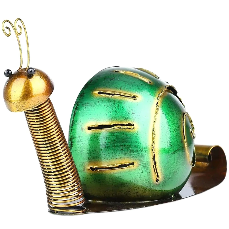 

Украшение для сада уличное украшение из улитки железная мультяшная Улитка забавная натуральная фермерская сказка садовые аксессуары-A