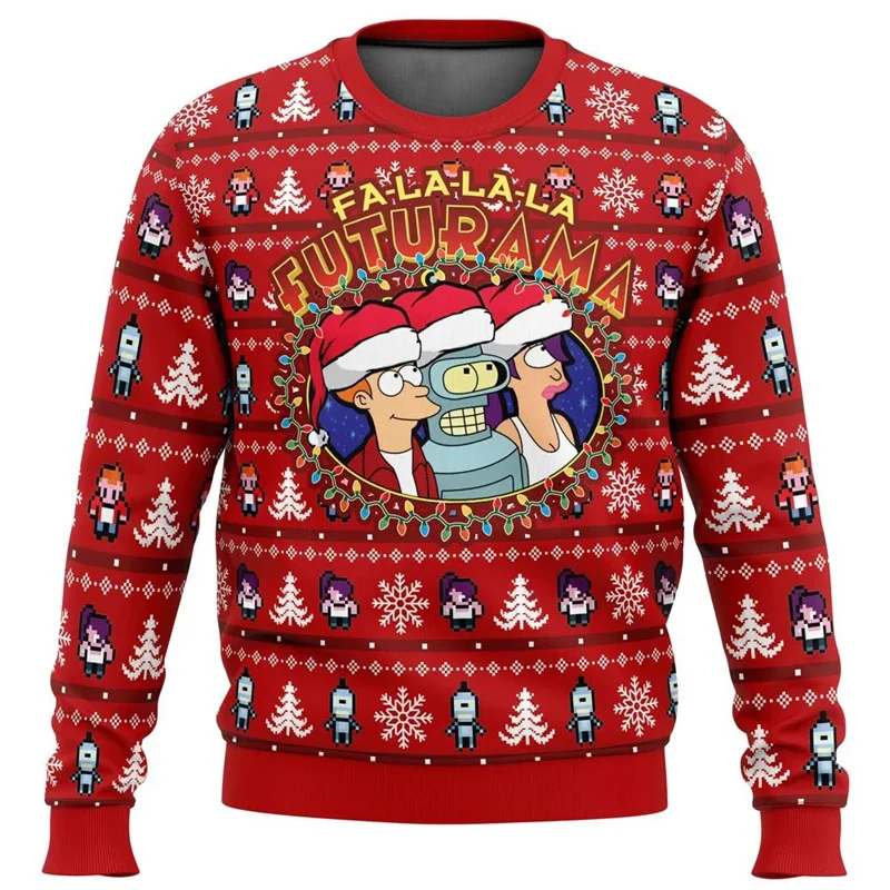 

Hans Gruber Fall Nakatomi Plaza Die Hard Ugly Christmas Sweater Gift Set Men's Sweatshirt 3D Sweatshirt and 2023