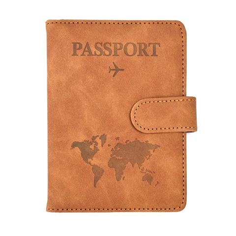 Водонепроницаемая обложка для паспорта, дорожный бумажник из искусственной кожи для кредитных карт, Обложка для паспорта для мужчин и женщин