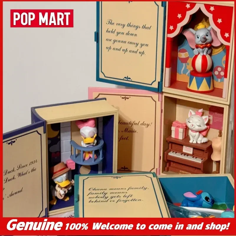 Фото Новая оригинальная серия Pop Mart Disney: Классические сказки. Коллекционные милые игрушки в закрытых коробках. Модные игрушки-сюрпризы. Загадочные коробки в подарок. №2