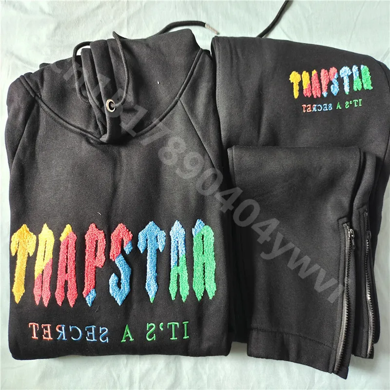 

Мужские спортивные штаны трапеция из двух предметов толстовки свитшот с вышивкой комплект осень-зима 2022 спортивная одежда Мужской Хлопков...