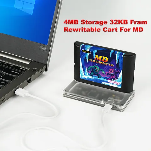 Перезаписываемый картридж MD Flashmaster 4 МБ для Sega Mega Drive