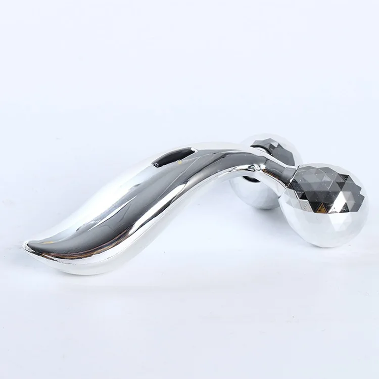 Роликовое устройство для похудения лица с ручным 3d-роликом