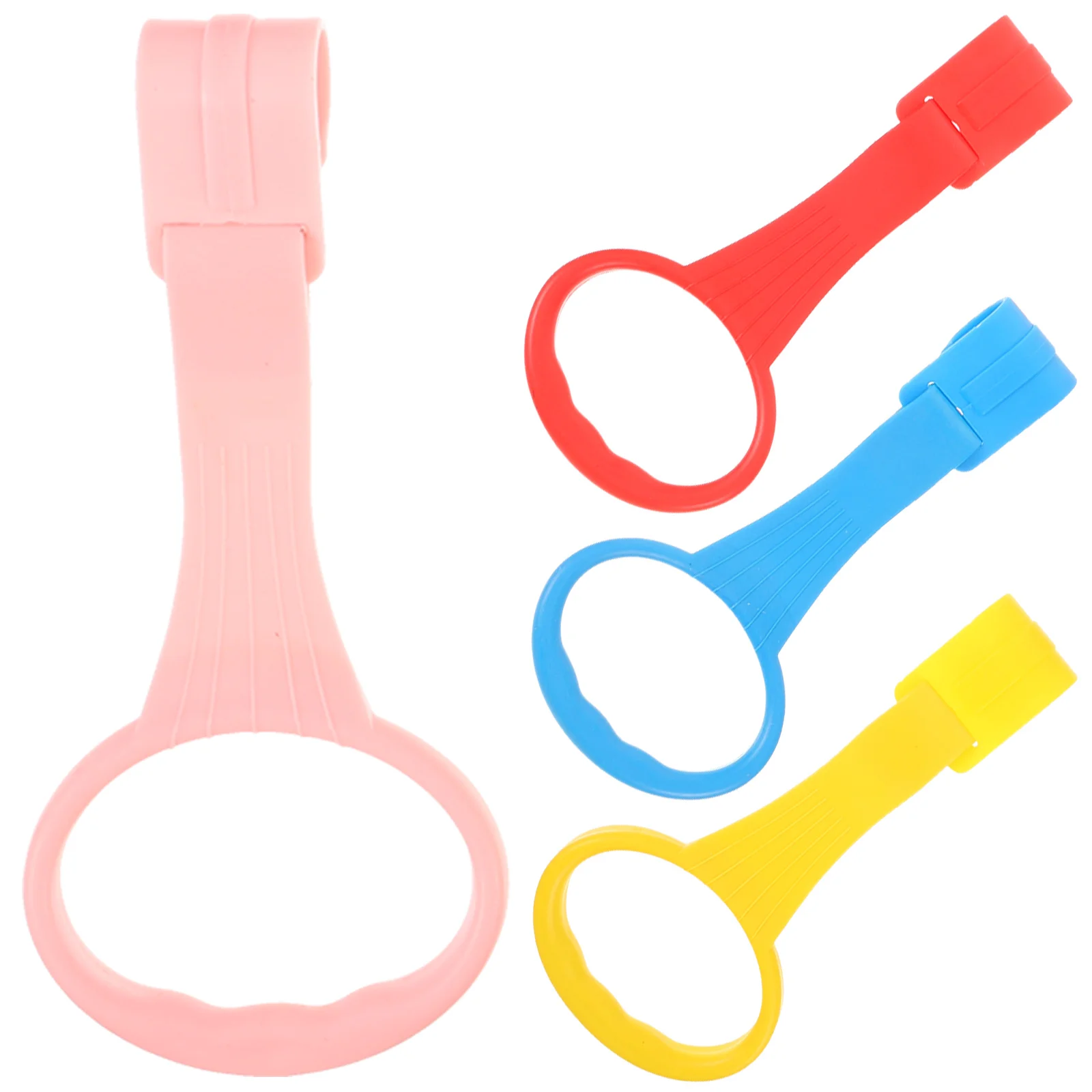 

4 Pcs Cots Kids Baby Bed Hand Rings Infant Crib Pull Dedicated Hanging Walking Learning Tools