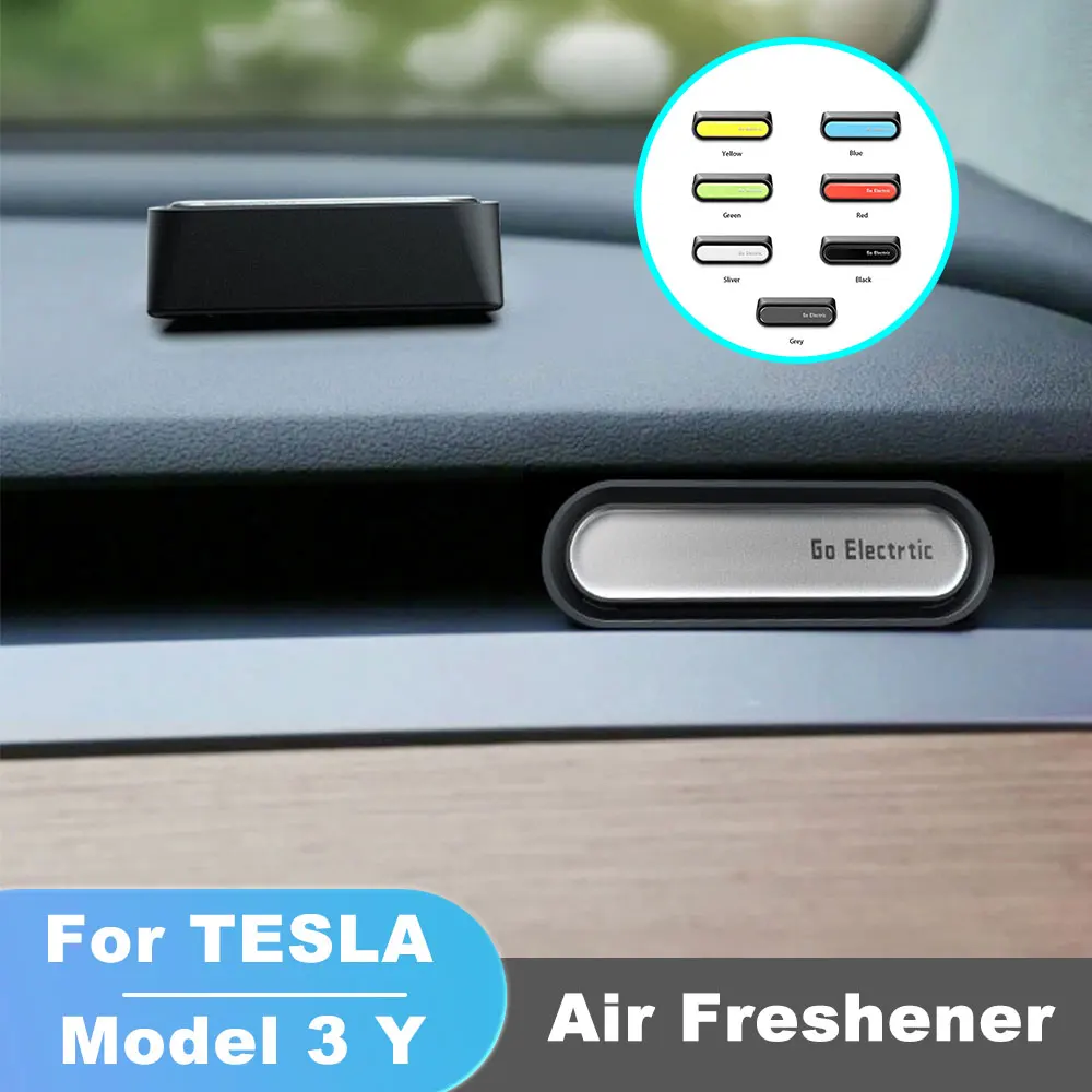 

Car Air Freshener Only for Tesla Model 3 Y Dashboard Perfume Fragrance Ornament Aromatherapy Diffuser Scent Smell Accessories