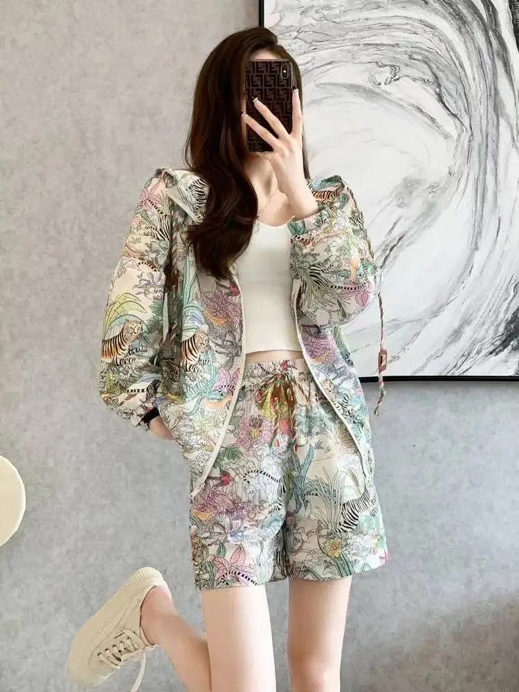 

Women's Golf Apparel, 2-piece suit, T-shirt and shorts, summer novelty, 2023