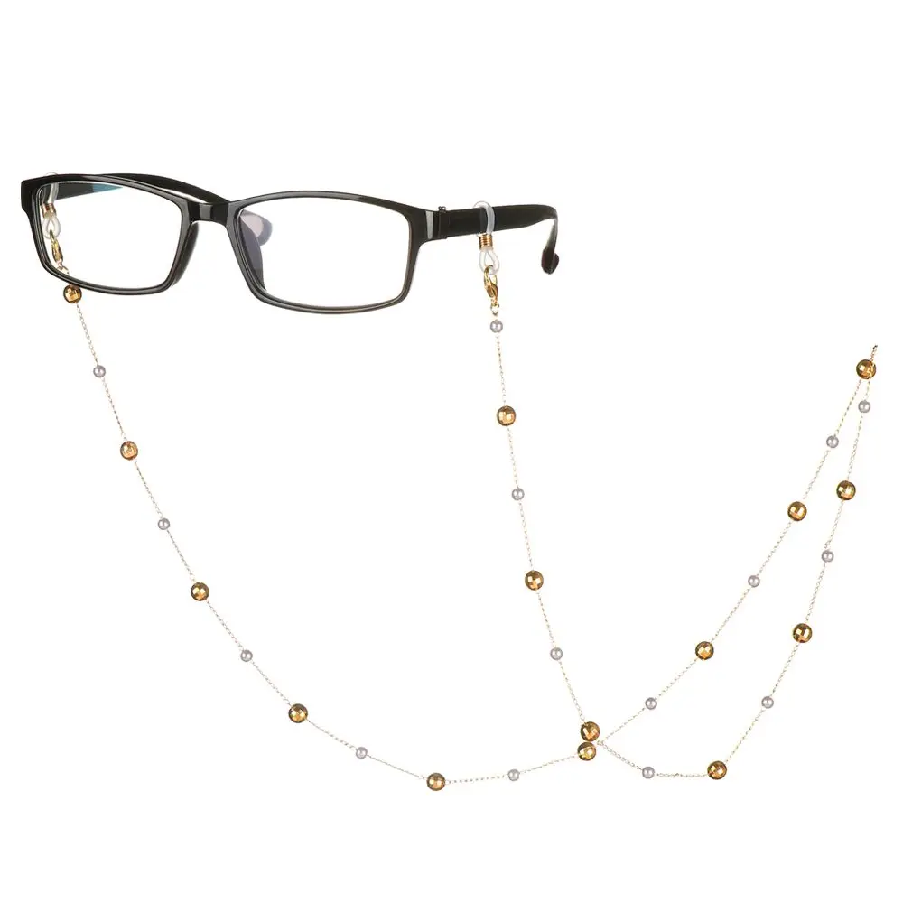 

Neck Chain Face Mask Lanyard Sunglasses Anti Slip Mask Strap Pearl Eyeglass Chain Antiskid Losing Chain Glasses Chains