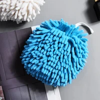 wipe hands towel ball soft absorbent chenille hand bath towel kitchen towels prevent bacterial bathroom accessories for child
