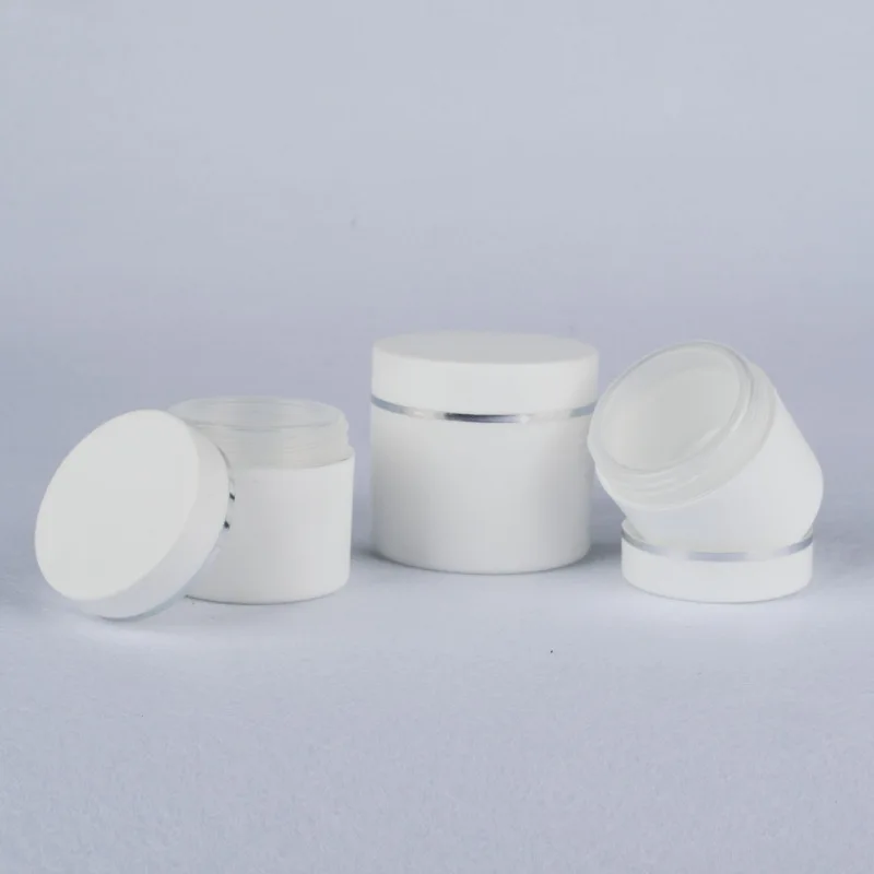 

30/50/100g Refillable Bottles Travel Face Cream Lotion Cosmetic Container Plastic Empty Makeup Jar Pot Cream Jar