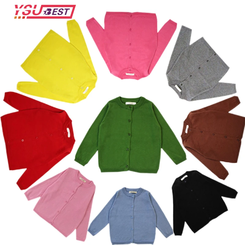 

Оригинальный Кардиган для девочек, детский вязаный кардиган, свитер, хлопковая одежда карамельных цветов для мальчиков и девочек, детская в...