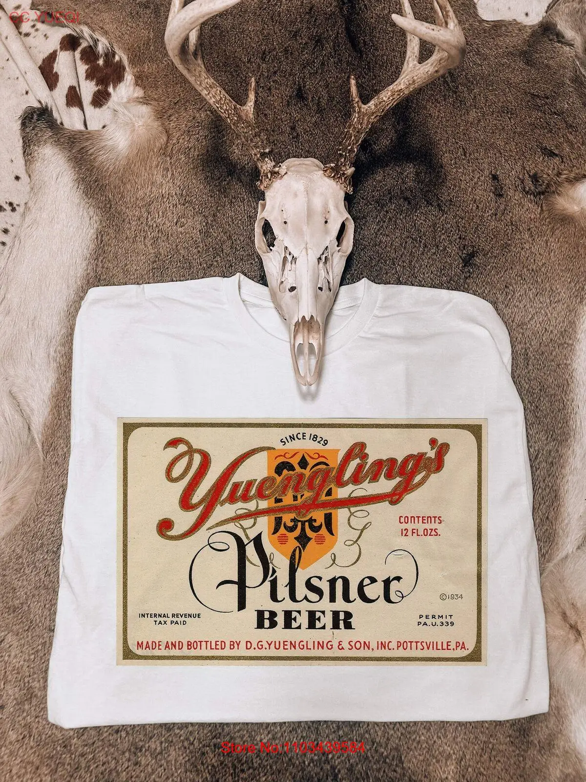 Винтажная футболка Yuengling