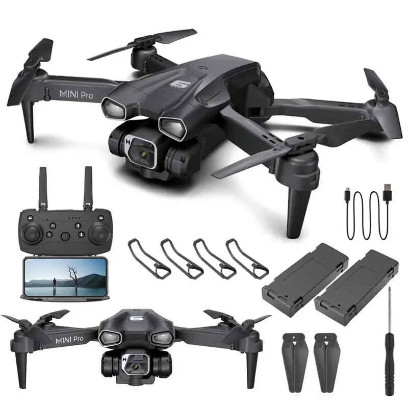 

Drones With Camera Camera Drones With 4K HD Video Portable Gesture Recognition Drones For Party Travel Outdoor Christmas Birthda