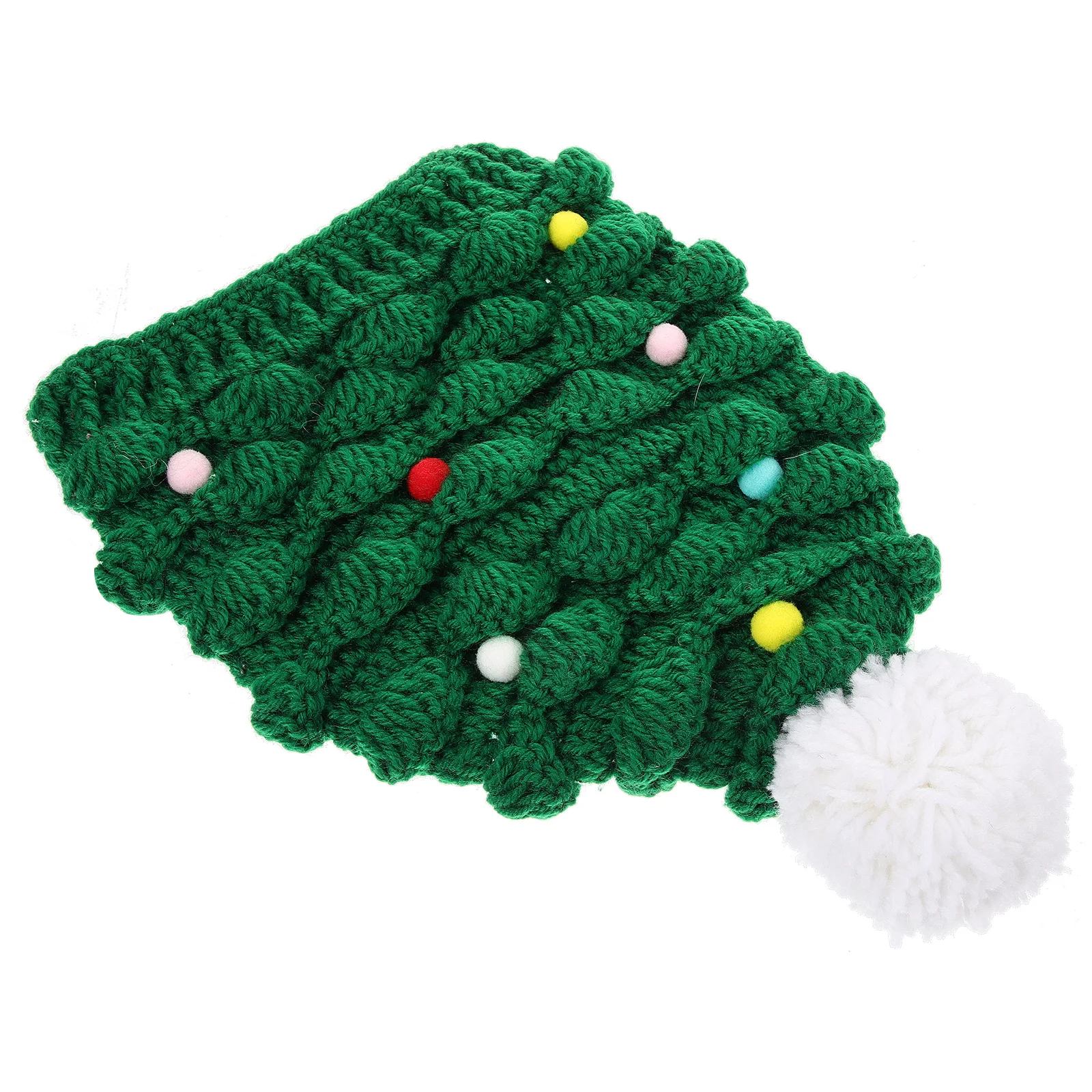 

Зимняя шапка, рождественские аксессуары, декоративные теплые украшения, Рождественская вязаная пряжа, Детские зимы