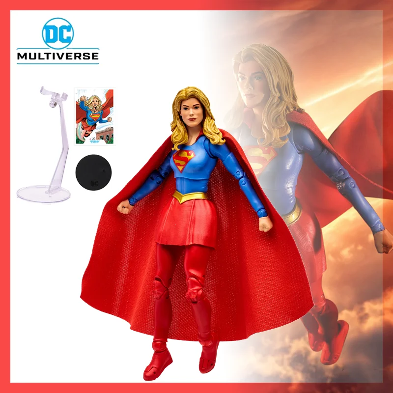 

McFarlane Toys DC Multiverse Rebirth Supergirl Anime Action Figure Series Movable Figures Statue Figurine Collection Gifts Toy
