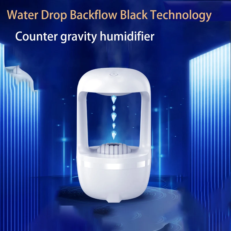 

2022 Новый антигравитационный увлажнитель воды, ультразвуковой распылитель, подарок, оптовая продажа, три режима, регулируемая машина для бл...