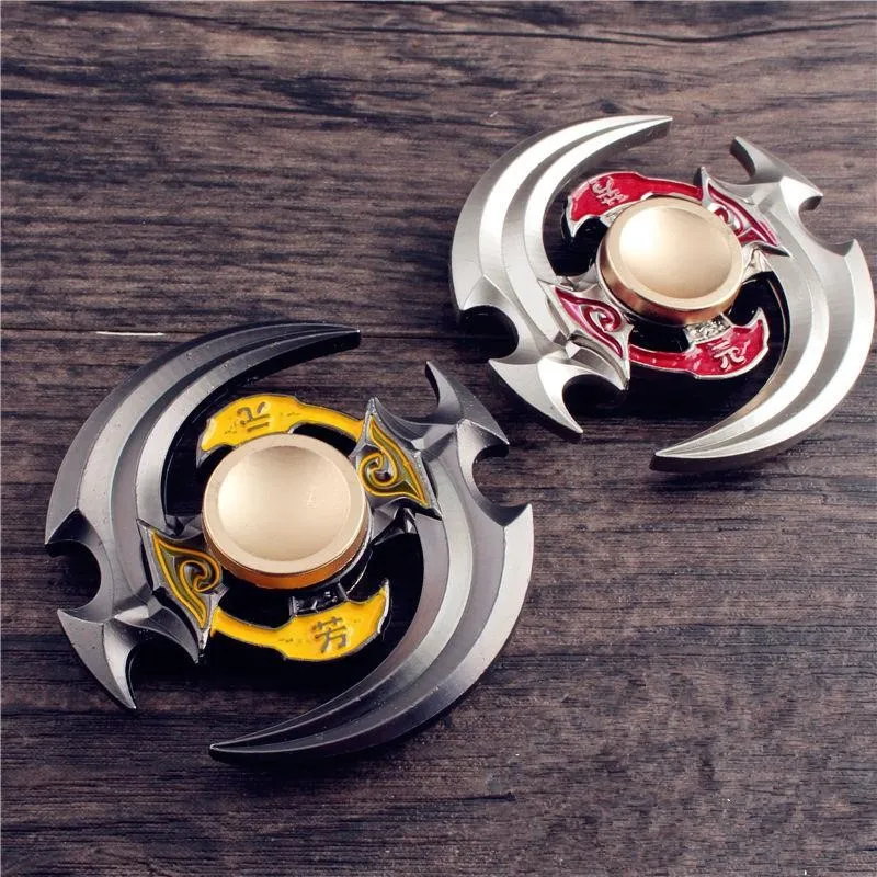 

Fingertip Gyro Fingertip Spinner Alloy Adult Pressure Reduction Anime Game Yuanfang Gyro Toy Fingertip Gyro New