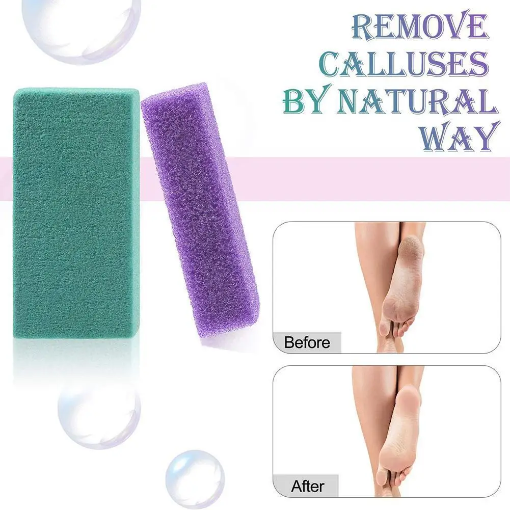 

5Pcs Random Color Pumice Stone Exfoliate Foot Care Scrubber Remover Dead Dry Skin Callus Pedicure Foot Cleaning Care Tools