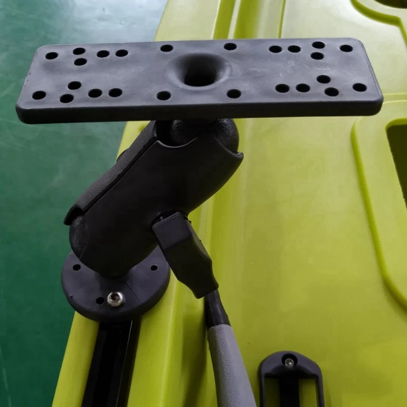 2X Универсальный Marine Kayka электронный рыбопоисковый лодочный поворотный держатель