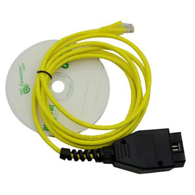 Кабель передачи данных ENET для bmw Ethernet к интерфейсному кабелю OBD2 16-контактный
