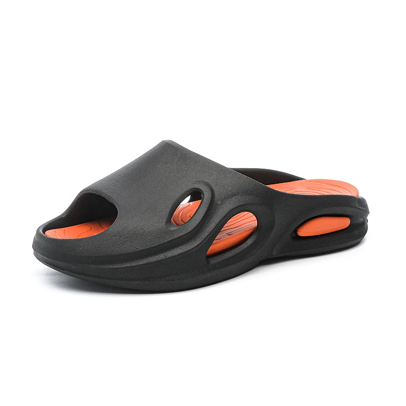 Comfortable Mens Slides Elasticity Summer Sandals For Men