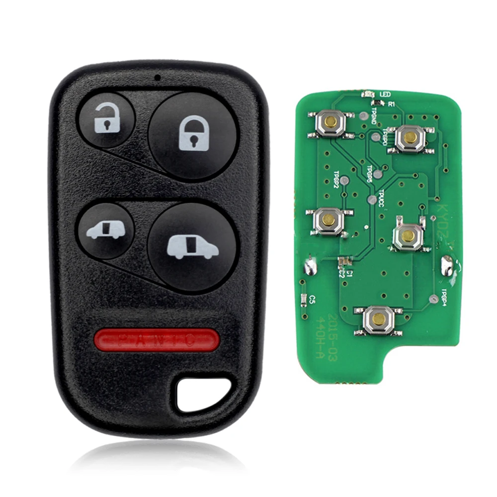 

1Pc 5-Buttons Car Remote Key Fob Replaces OUCG8D-440H-A 307Mhz for Honda Odyssey 2001 2002 2003 2004 Smart Car Key