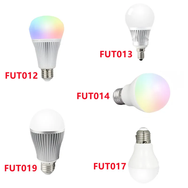 MIBOXER FUT012 E27 9W RGB+CCT/FUT013 5W /FUT014 6W/FUT017 6W/FUT019 9W LED Bulb 16 million  smartphone APP control Spotlight