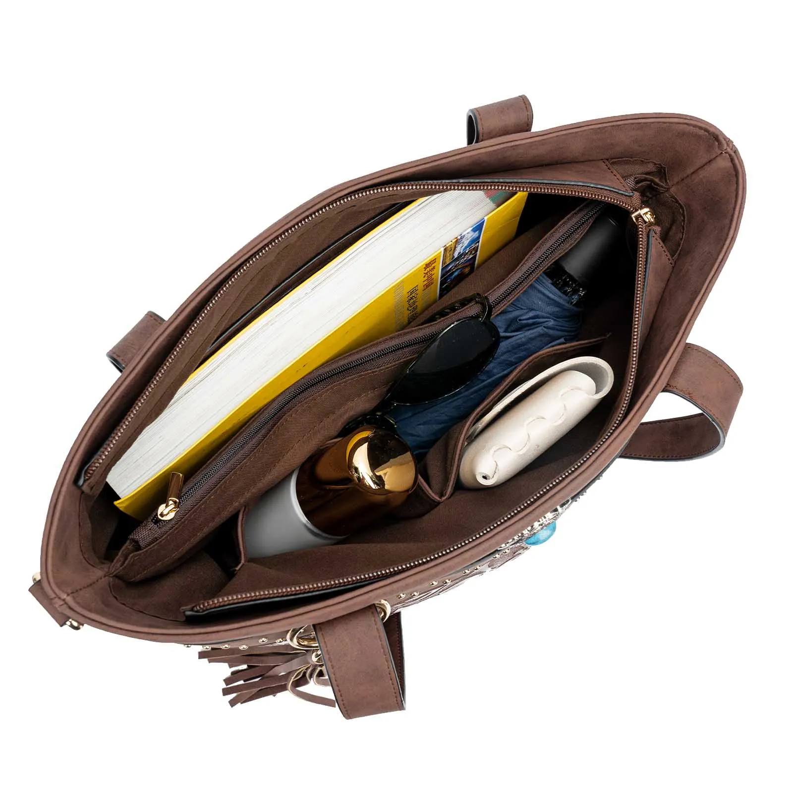 Женская сумка-тоут из мягкой искусственной кожи с большой вместимостью - купить