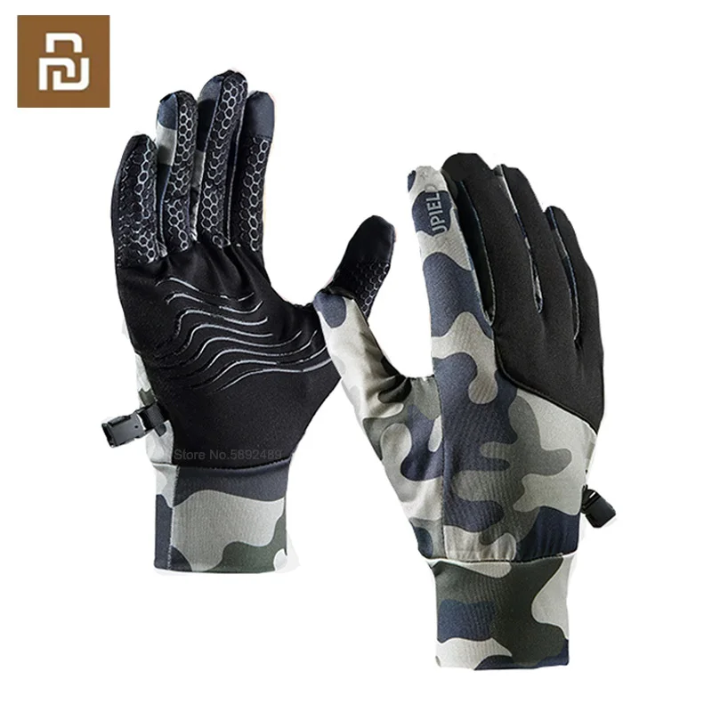 

Youpin Supield Aerogel Cold Warm Gloves Touchscreen Men Outdoor Cycling Motorcycle Ski Gloves Camouflage For Windproof Anti Slip