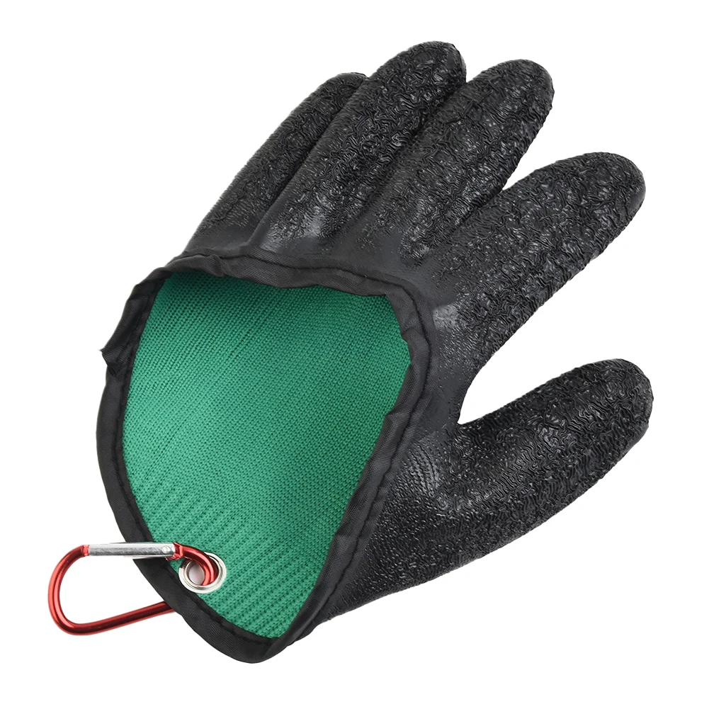 

1Pcs Fishing Catching Gloves Protect Hand From Puncture Scrapes Fisherman Professional Catch Fish And With Magnet Release