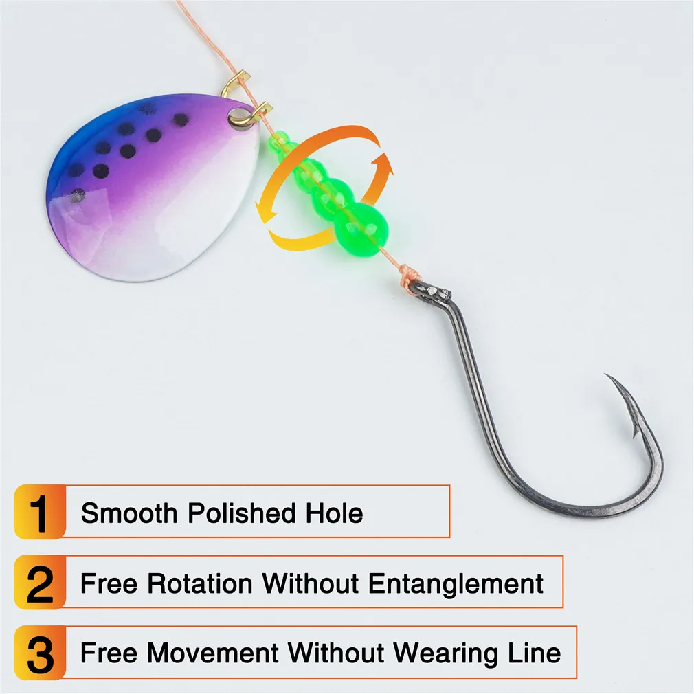 Набор многослойных рыболовных бусин 250 шт. для спиннинга приманки форели Судака