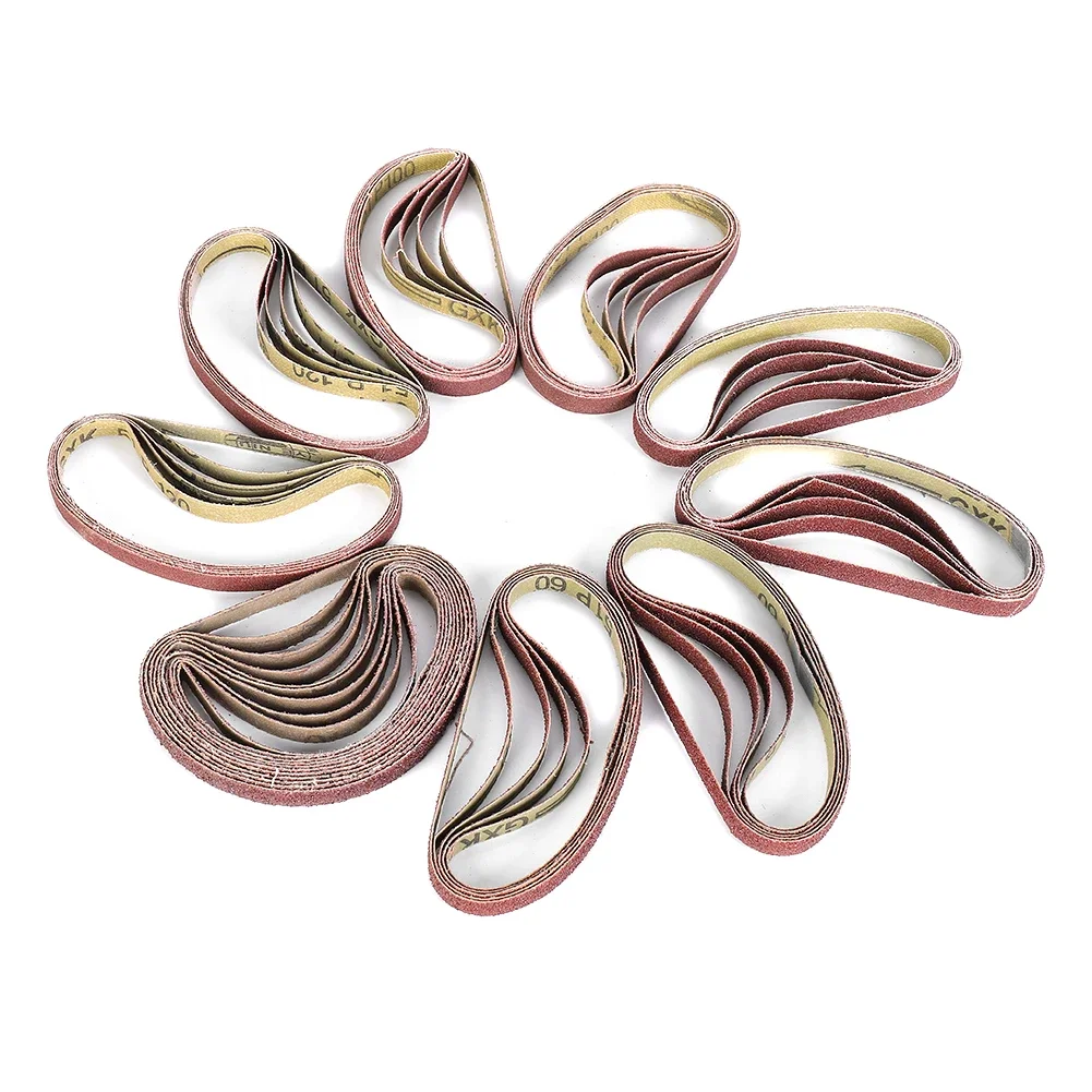 50 шт./компл. шлифовальные ленты абразивные 330x10 мм подходят для Air Powered Powerfile