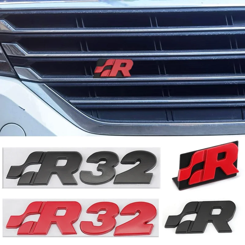 Металлическая эмблема решетки автомобиля SR SR32 наклейка на задний багажник