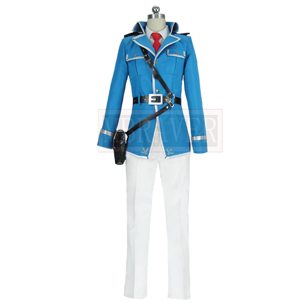 Sword Art Online: Fatal Bullet Eugeo Thirty Two Synthesis Военная форма Косплей Костюм на заказ Любой
