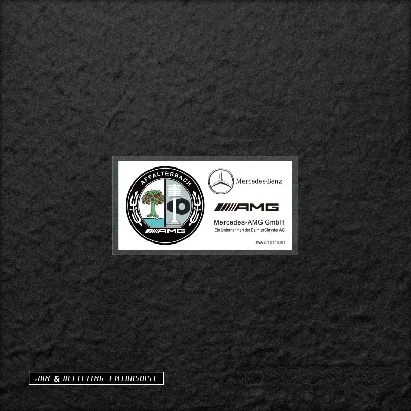 

Apple tree AMG JDM статические автомобильные наклейки для Mercedes Benz AMG W206 W204 W205 W212 W213 W221 W222 W223 W251 W464 W240 W211 GLE