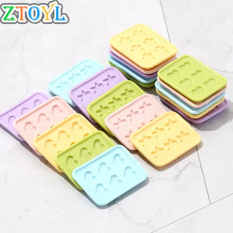 

2PCS 1/12 Mini Dollhouse Baking Tray Resin Plate Model For Doll House Bakeware Kids Pretend Toys Kitchen Furniture Accessories