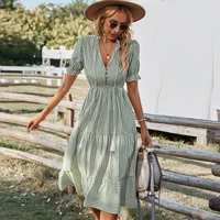 zhilans%c2%ae 2022 europe striated design women dress summer chic elegant clothes female fashion casual robe evening sexy party skirt