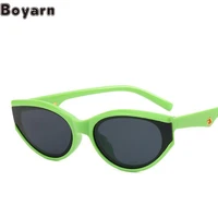 boyarn new retro cat eye sunglasses fashion ins gafas de sol oval fashion sunglasses eyewear small frame glasses