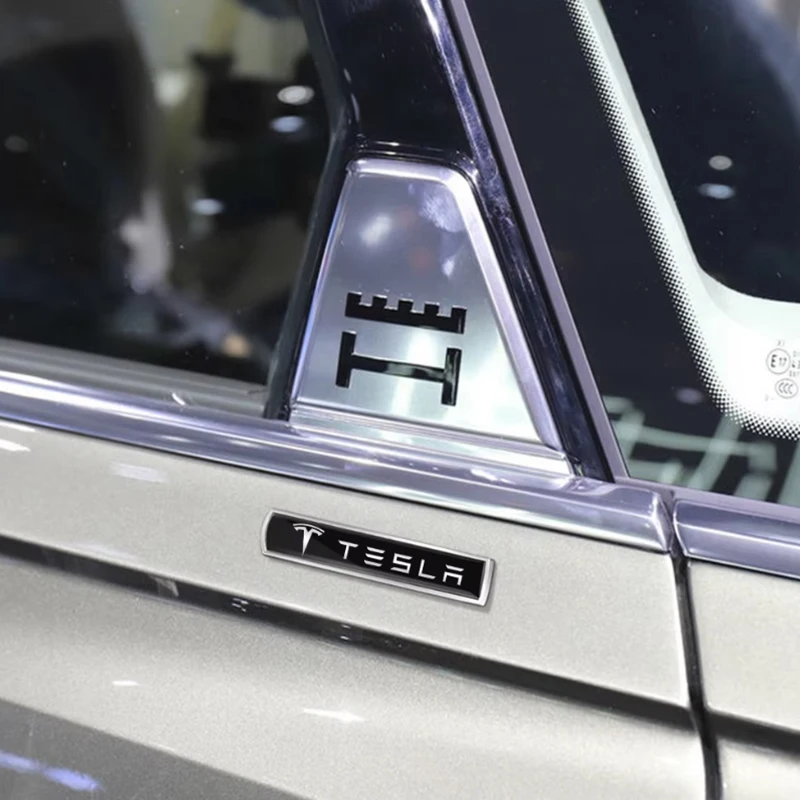 3D металлический значок автомобиля с логотипом багажника боковое окно наклейка