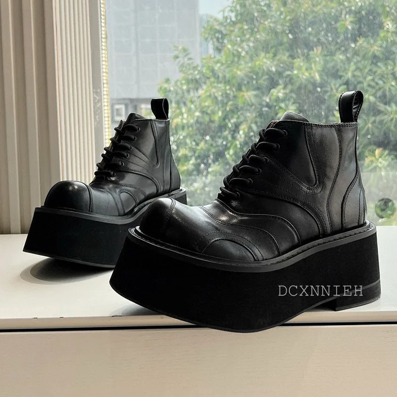 Ботильоны женские из натуральной кожи