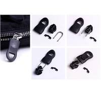 510pcs replacement zipper pull puller end fit rope tag clothing zip fixer broken buckle zip cord tab bag suitcase backpack tent