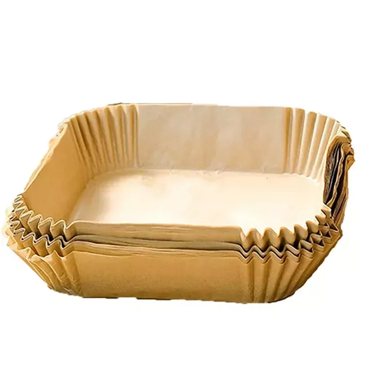 

Новинка, бумажный вкладыш для фритюрницы, одноразовые вкладыши для фритюрницы с антипригарным покрытием, квадратная бумага, бумага для пер...