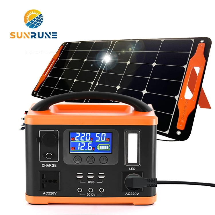 

Hot Selling 110 220v Charging Battery 2000 Watt Solar Generator Banks Supply 1000W Portable Power Station For Outdoor