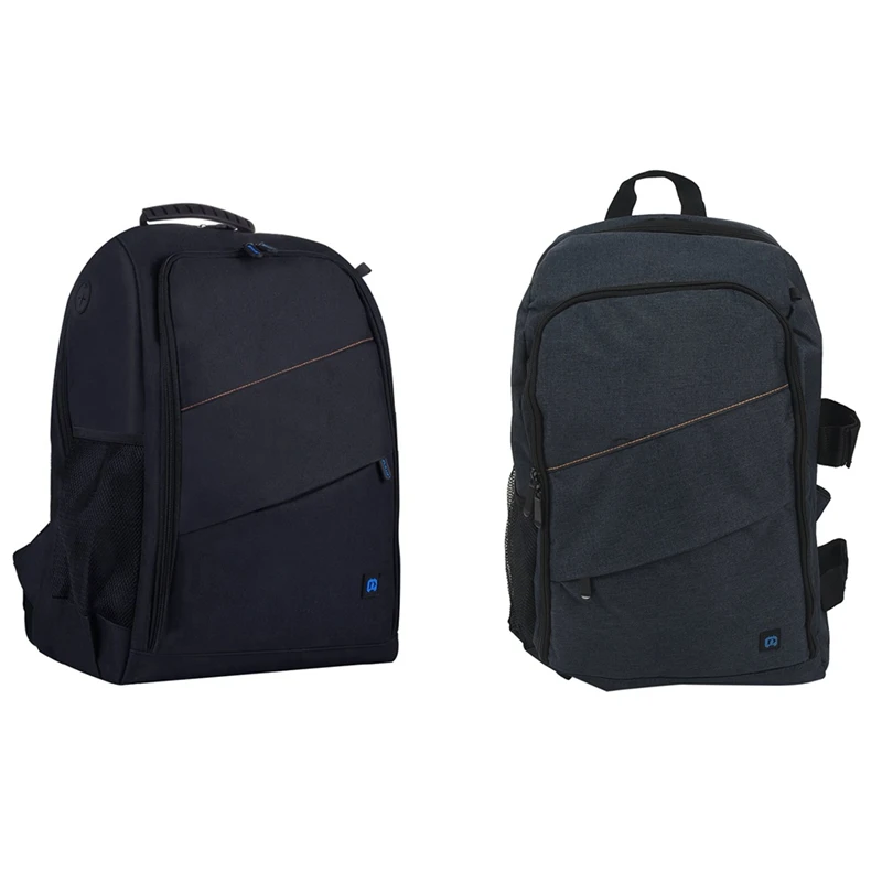

2x PULUZ Waterproof Scratch-Proof Dual Shoulders Backpack Camera Bag Digital DSLR Photo Video Bag(Black&Gray)